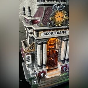 Lemax Blood Bank Spooky town